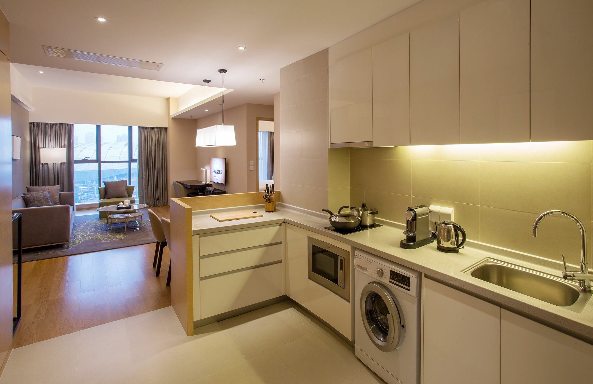 Cm Service Apartment Tianjin Eksteriør billede