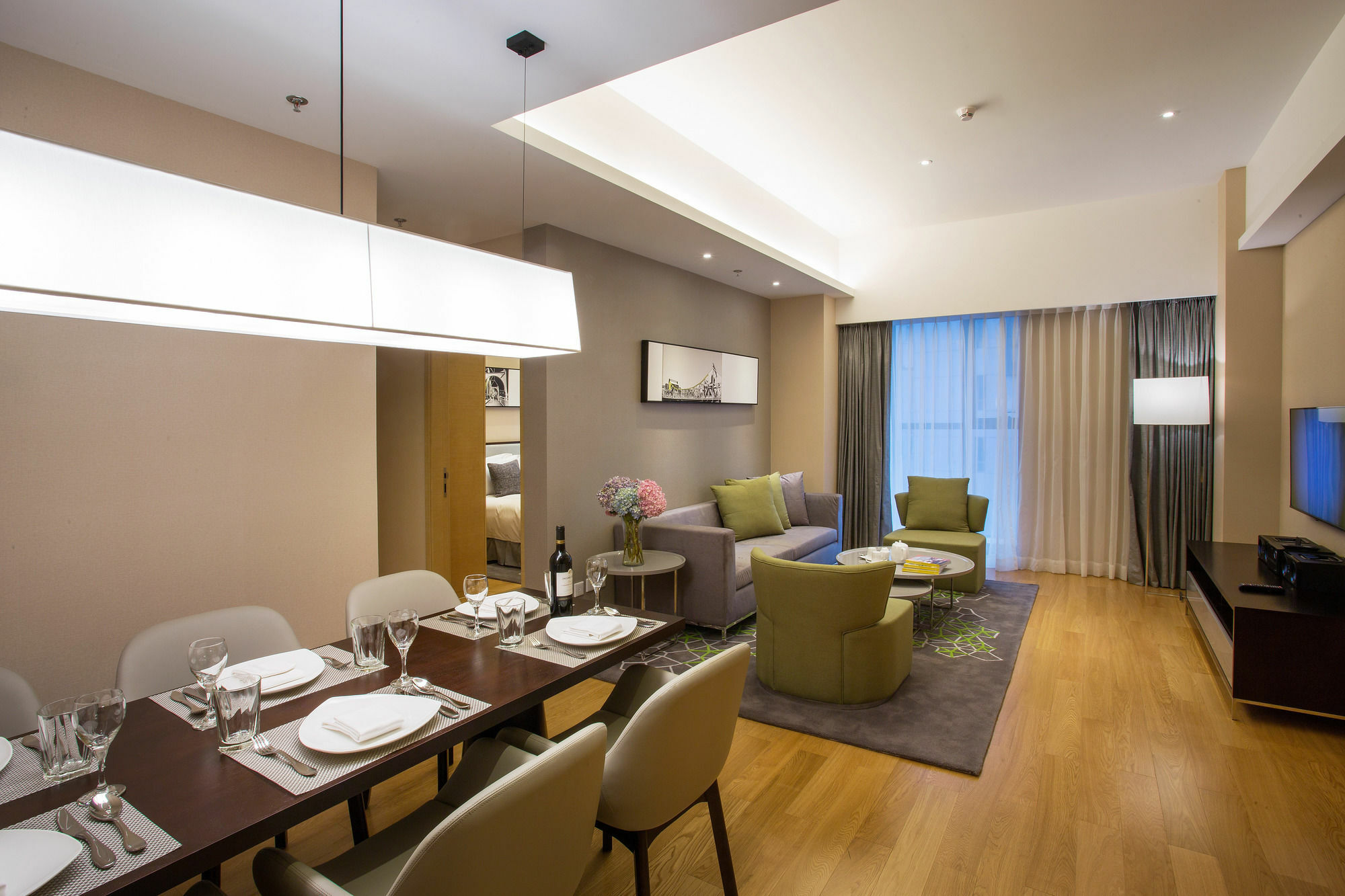 Cm Service Apartment Tianjin Eksteriør billede